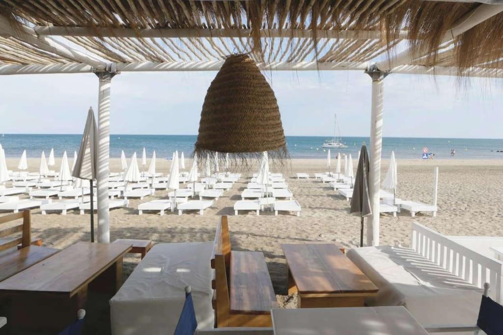 Charmant 2 Pieces, Vue Sur Mer - Proche Plage 塞特港 外观 照片